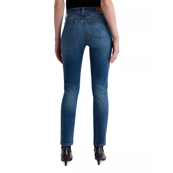 AG Mari Mid Rise Slim Straight Leg Jeans in 12 Years Assumption Size 25 $235 - Picture 3 of 13